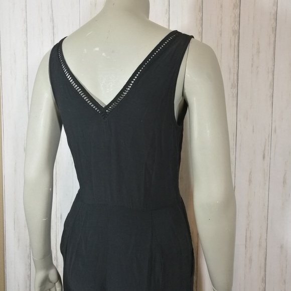 LUCKY BRAND Jumpsuit Ladder Lace Size 6 Pantsuit - Picture 6 of 8